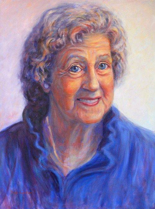 Betty Linton OAM - My Archibald prize portrait entry for this year - 4695177