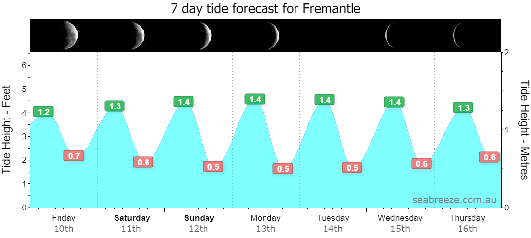 7 DAY TIDE FORECAST