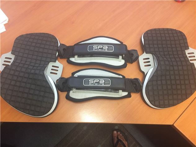 Spa Autolock Footstraps And Pads