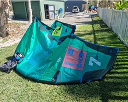 North Dice 7 metre kitesurfing kite