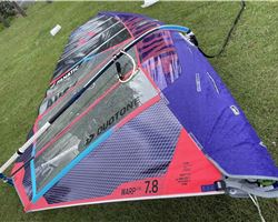 Duotone Warp Fin 7.8 metre windsurfing sail