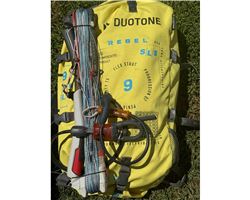 Duotone Rebel 9 metre kiteboarding kite