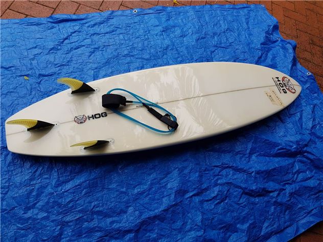 Hog Custom Square Tail Performance Thruster - 6' 0"