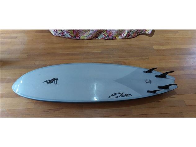 2024 Stone Surf Wave Swallow Quad - 7' 3", 78 litres