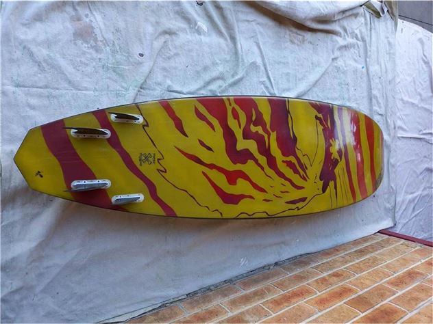 Stone Surf Diamond Tail Quad - 226 cm, 86 litres