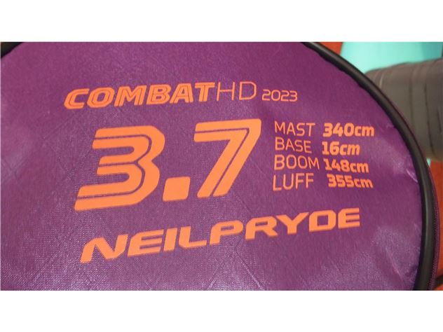 2023 Neil Pryde Neil Pryde Combat Hd 3.7  2023 - 3.7 metre