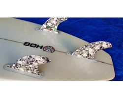 Hog Custom Square Tail Thruster 6' 2" surfing shortboards (under 7')