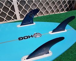 Hog Custom Square Tail Thruster 6' 0" surfing shortboards (under 7')