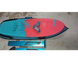 F-One 800 Carbon 5' 2" foiling kite foilboard