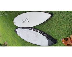 NSP Dc 29 inches 12' 6" stand up paddle racing & downwind board