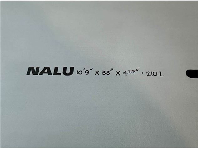 2023 Naish Nalu - 10' 9", 33 inches