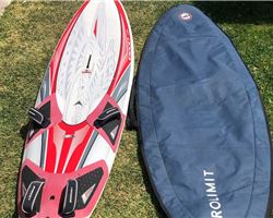 Exocet Warp Slalom 67 105 litre 240 cm windsurfing board