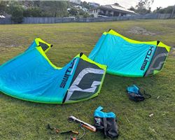 Switch Kites H3 Helium 2 Lites With Bar And Safety Le 10 metre kitesurfing kite