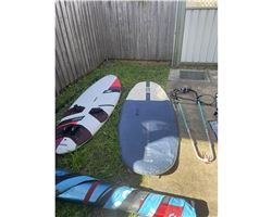 JP Australia 2020 Jp Magic Ride 139L Board, 6.2M Sail windsurfing board