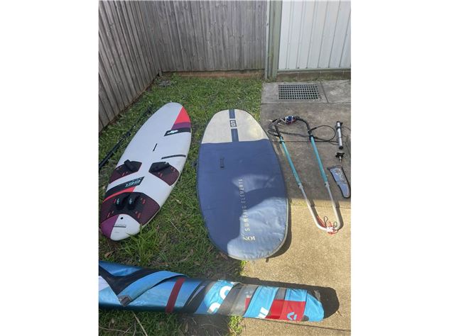 2020 JP Australia 2020 Jp Magic Ride 139L Board, 6.2M Sail