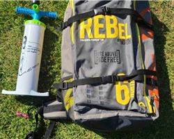 North Rebel 6 metre kiteboarding kite