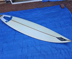 Colin Earle Surfshapes- Tribal Surfboards Hawaiian Style Gun - 7' 10"