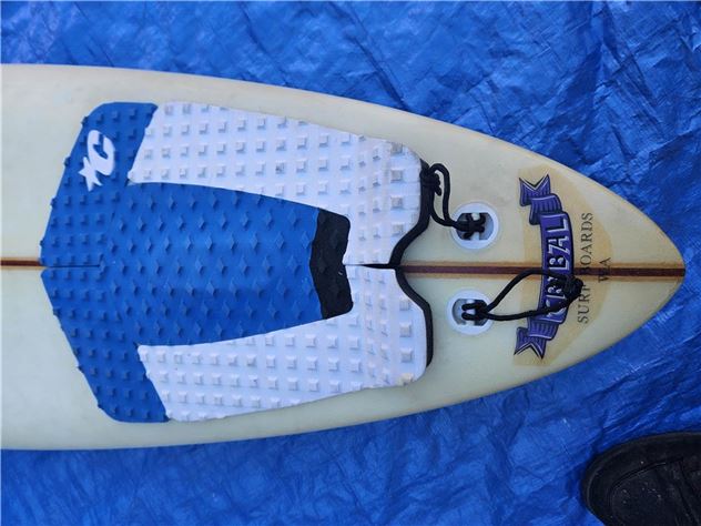 Colin Earle Surfshapes- Tribal Surfboards Hawaiian Style Gun - 7' 10"