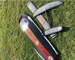  Chubanga + Tarifa Board 130 cm kitesurfing foil & race board