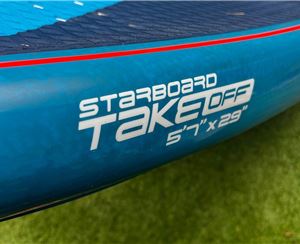 2023 Starboard Take Off Blue Carbon Pro - 5' 7", 110 Litres