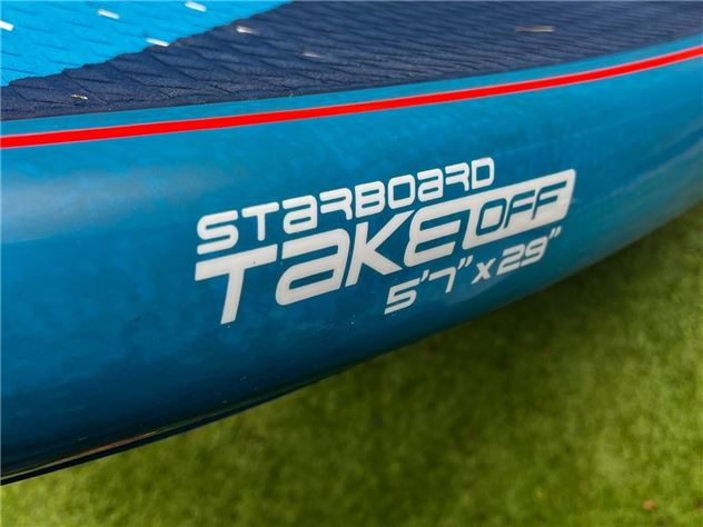 2023 Starboard Take Off Blue Carbon Pro - 5' 7", 110 Litres