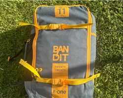 F-One Bandit And Bar 11 metre kiteboarding kite