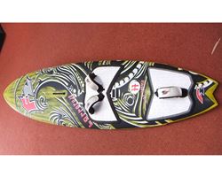 F2 F2 Barracuda  Wave Board 77 litre 222 cm windsurfing board