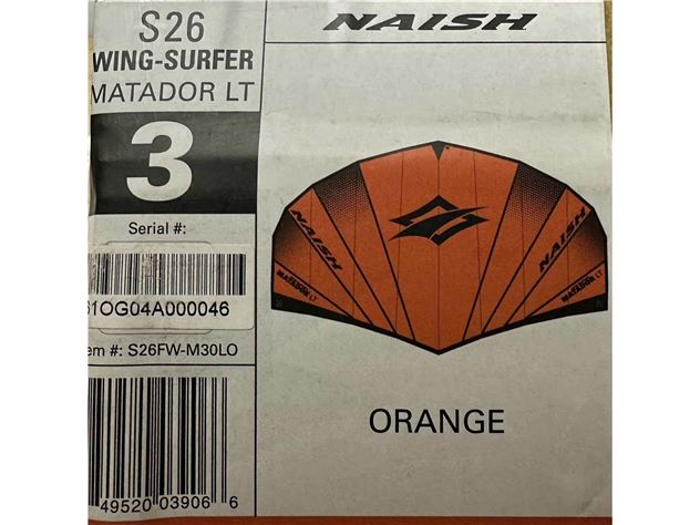 2022 Naish Matador Lt - 3 metre