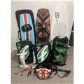 2014  Full Kiteboarding Setup-3Kites, 3Boards - 0