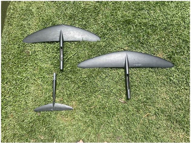 Lift Foils 170 Ha, 150 Surf V2, 25 Glide Tail