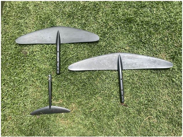 Lift Foils 170 Ha, 150 Surf V2, 25 Glide Tail