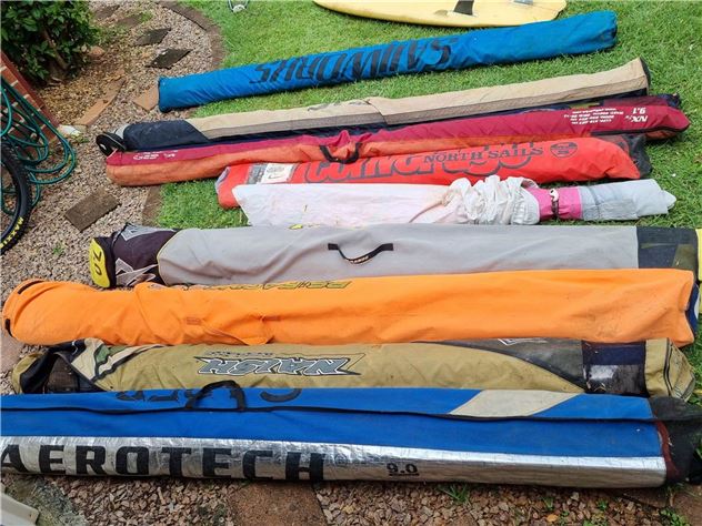 Prices Reduced - Sails, Mast, Boom, Fins