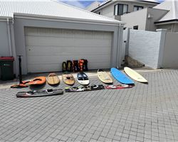   kitesurfing surfboard