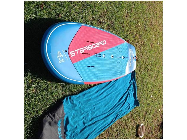 2024 Starboard Wing Board Blue Carbon - 5' 2", 90 Litres