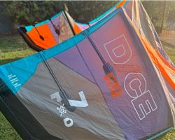 Duotone Dice Sls 7 metre kitesurfing kite