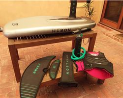 North Seek Air 123 Ltr 5' 5" foiling foils complete