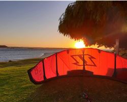 North Orbit 8 metre kiteboarding kite