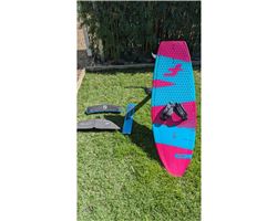 F-One Pocket With Foil And Masts 156 cm foiling kite foilboard