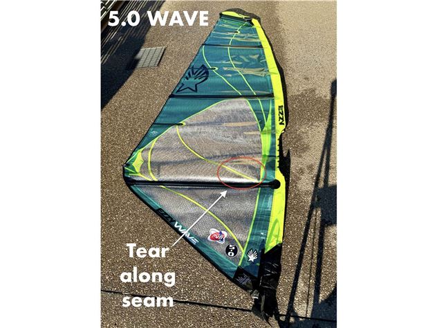 2024 Ezzy Sails Wave & Taka, Ezzy Masts, Fins/Extension