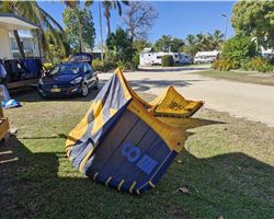 F-One Bandit 8 metre kiteboarding kite