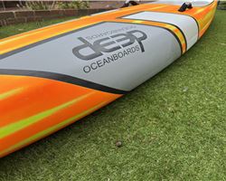 Deep Velocity 25 inches 14' 0" stand up paddle racing & downwind board