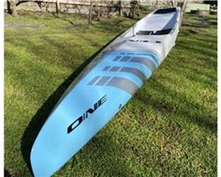 One Edgepro 2.0 Hollow 23.5 inches 14' 0" stand up paddle racing & downwind board