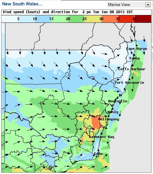 BOM Marine & Ocean Forecasts | Kitesurfing Forums, page 1 - Seabreeze