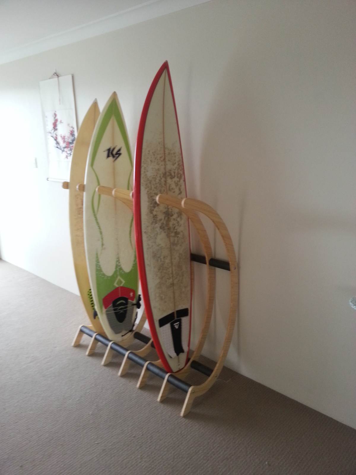 Freestanding surfboard rack | Surfing Forums, page 1