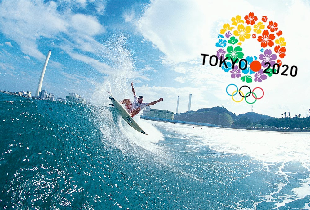 Surfing Olympics Logo Tokyo 2020 unveils official sport pictograms