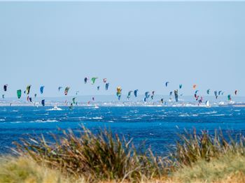 Euro foilers Dominate Lighthouse to Leighton - Kitesurfing News