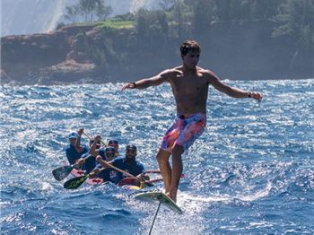 Kai Lenny just surfed a shortboard for 50nm! - Surfing News