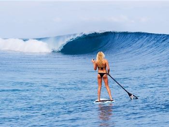 It's Bikini time! Tips for keeping a bikini ON in the surf! - Stand Up Paddle News