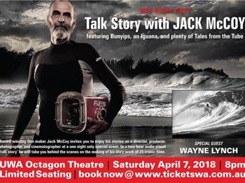 Jack McCoy and Wayne Lynch Talk Story Octagon theatre Perth - Surfing News