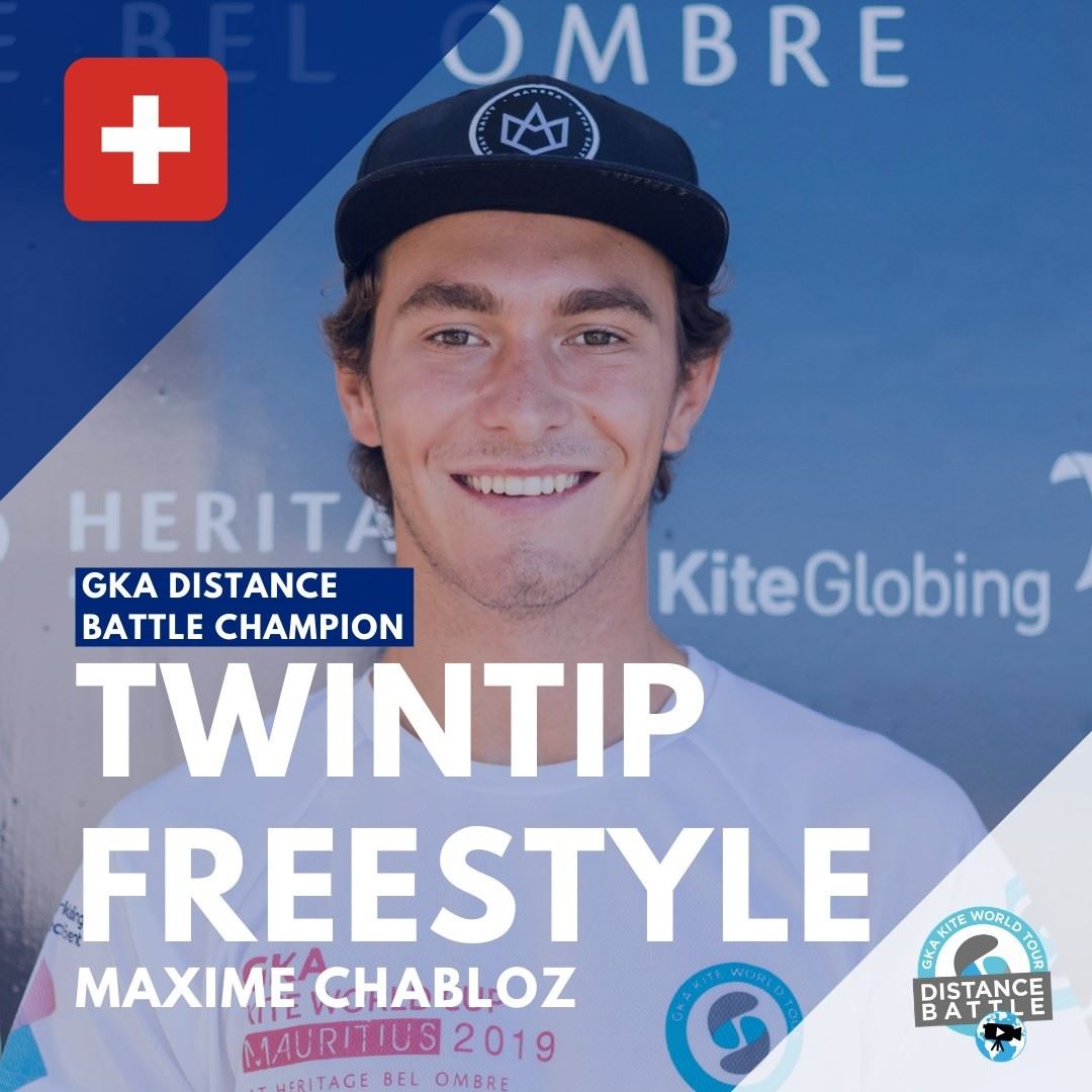 Maxime Chabloz takes out the Kitesurfing Distance Battle Title